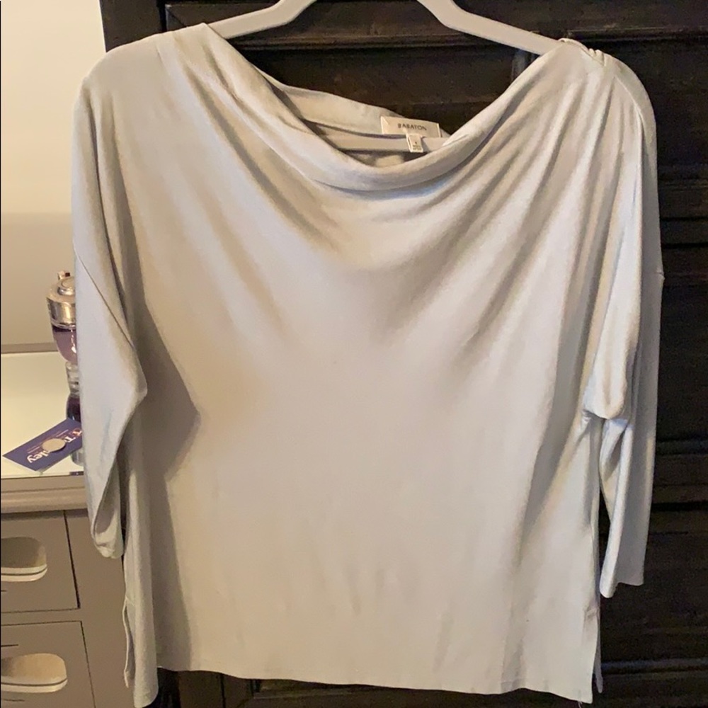 Babaton wide neck blouse